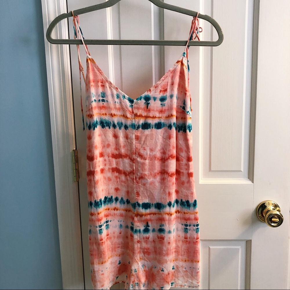NWT tie dye romper
